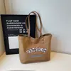 Bolsa de Lona Bordada com Letras Estilo Harajuku da Moda para Estudantes, Bolsa Tote Versátil Japonesa de Grande Capacidade, Bolsa de Ombro da Moda