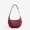Nueva Bolsa de Mujer de Amazon, Elegante Bolsa Tipo Bollo de Cuero Escarchado, Nueva Bolsa Croissant, Bolso Transversal de Axila Transfronterizo, Bolso de Hombro Cruzado