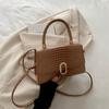 2024 Inverno Novo Estilo Ocidental Retro Portátil Pequena Bolsa Quadrada Personalizada Elegante Nicho Design Casual Bolsa de Ombro Crossbody