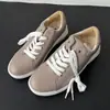 Novedad Primavera 2026 Moda Versátil Tenis con Cordones para Uso Diario Casual Talla Grande Zapatos de Mujer