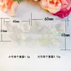 60*48mm color mágico diy degradado cola de pollo mariposa mixta pegamento en crema funda de teléfono móvil colgante para tocado pasador decoración nupcial