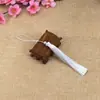 Colgante de borla de abanico bordado a mano colgante de abanico redondo borla de nudo chino de perla sintética