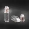 Mini tarro de plástico para crema de 5g 20ml transparente para embotellar muestras de emulsión de agua botella de muestra de producto para el cuidado de la piel portátil venta al por mayor