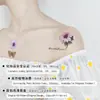 Nuevo Pegatina de Tatuaje de Flor Impermeable a Prueba de Sudor Pequeña Fresca Margarita Cara Brazo de Mujer Pegatina de Tatuaje Temporal