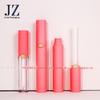 Jinze encomenda tubo de esmalte labial redondo tubo de esmalte labial 2,5ml/4ml material de embalagem de plástico
