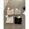 IMISS Otoño estilo coreano simple versátil holgado adelgazante casual para ir al trabajo cuello en V manga larga suéter de punto para mujer S01502
