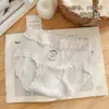 Calcinhas Femininas 9956 Verão para Meninas 45-62,5kg, Fio Bolha Jacquard Colorido Algodão, Cintura Ondulada, Macias e Confortáveis