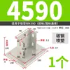 Perfil de Alumínio Industrial Base de Pé de Aço Carbono 303060404080850100 Base de Pé para Piso Conector Quadrado Fixação