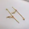 Colar Pulseira com Fivela de Prata S925 Prata Esterlina Chopard Coração Universal Corrente de Extensão Final Fivela 5cm Comprimento Ajustável
