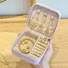 Caja de Almacenamiento de Joyas, Pendientes, Pendientes, Collares, Cajas de Joyas de Gran Capacidad con Cerraduras, Pendientes, Anillos, Cajas de Joyería para Manos