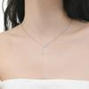 Collar S999 El Principito para Mujer Plata Fútbol Lujo Ligero Nicho 2024 Nueva Joyería Sentido Avanzado para Regalo de Cumpleaños de Novia