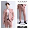 21 primavera e verão novo masculino e feminino roupa de negócios moda de negócios terno logo bordado fábrica direta atacado