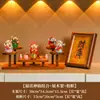 Enfeite de Cinco Deuses da Riqueza Estilo Chinês para Sala de Estar, Hall de Entrada e Armário de Sapatos, com Incensário para Paz e Proteção