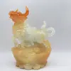 Conjunto Completo de Doze Enfeites de Resina do Zodíaco, Artesanato Doméstico Feng Shui do Zodíaco, Exquisitos Enfeites de Mascote para Atrair Riqueza