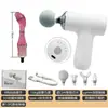 Pistola de liberação miofascial multifuncional cabeça modificada produtos para adultos brinquedos sexuais femininos vibrador bastão de massagem de silicone massagem elétrica