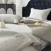 Cubrecama Modal Tencel de Doble Cara Pieza Única Verano Fresco Lyocell Tatami Sábanas Colchón de Seda de Hielo Juego de Tres Piezas