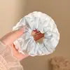 Lazo para el cabello dulce de tamaño grande que no daña el cabello, con estilo perezoso y suave para la cabeza, con lunares, perfecto para el verano