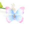 Sonho duplo tridimensional mais gaze diamante borboleta malha transparente diy handmade acessórios de cabelo feminino cocar acessórios de material acessórios