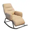 Mecedora sofá individual mecedora sillón reclinable para adultos silla de ocio para balcón lujo ligero despreocupado sofá para persona perezosa silla sofá se puede dormir