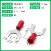 Conectores tipo garfo em Y pré-isolados SV1.25-3 com terminais prensados a frio SV2-4S latão estanho terminais tipo U estilo europeu