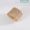 Rolo de Juta Jardim de Infância Artesanato DIY Estilo Pastoral Retrô Arranjo Renda Linho Decorativo Criação Ambiental Acessórios