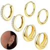 Brincos argola estilo coreano gota d'água luxo leve alta qualidade fivela de orelha feminina 2025 novo conjunto de brincos venda quente