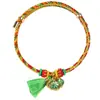 Pulseras Tejidas Hechas a Mano de Cinco Colores Tang para Niños y Adultos, Pulseras de Brocado Song, Bolsitas Aromáticas de Zongzi, Calabaza, Cuerda de Cinco Colores del Festival del Bote del Dragón al por Mayor