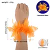 Amazon Cross-Border Halloween Flor de Pulso Fluorescente Festa de Feriado Fantasia Adereço para Foto Crânio Abóbora Pulseira Flor
