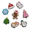 Accesorios para Zapatos de Madera de Venta Caliente Transfronterizos Luces LED de Tres Colores Intermitentes Dijes Electrónicos para Zapatos Hebillas para Zapatos Accesorios de Decoración para Pantuflas de Jardín