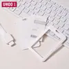 Portatarjetas de Identificación Youhe Permiso de Trabajo con Cordón para Colgar en el Cuello Insignia Tarjeta de Autobús Tarjeta de Campus Tarjeta Escolar Tarjeta de Trabajo Horizontal y Vertical Opcional
