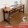 Mesa para quarto de menina, uso doméstico, mesa retangular longa, mesa estreita de parede, bancada de trabalho, mesa de computador, simples para casa de aluguel
