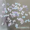 Mini lazo de hielo de tamaño pequeño para decoración de uñas, joyería para celebraciones de Internet, novedad de verano, lazo de cinta, accesorios de resina para uñas, taladro