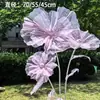 Flores de Amapola Artificiales de Venta Caliente Transfronterizas, Flores de Malla de Alambre, Accesorios de Decoración para Escenas Exteriores, Flores Artificiales de Malla de Alambre para Decoración de Bodas
