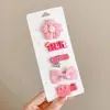 Pinzas para el pelo de bebé, Pinzas para el pelo de dibujos animados súper lindas, Pinzas para el pelo lindas envueltas en tela, Accesorios para el pelo para niñas