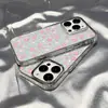 Padrão floral rosa, adequado para capa macia de iPhone 17 Pro Max, Apple 16 Pro com abertura grande, série 15, à prova de quedas