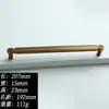 Venta Directa de Fábrica Manija Retro Estilo Chino, Manija de Gabinete de Latón Antiguo Cepillado, Manija de Cajón Estilo Chino, Color Café, Armario Simple