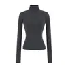 Camisa Interior de Lana Pure Desire Hot Girl Cuello Alto Otoño 2025 Nueva Ajustada y con Temperamento Top Interior de Manga Larga