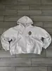 Conjunto de Moletom com Capuz Cinza Solto para E-commerce Transfronteiriço, Novidade Outono e Inverno, com Cardigã com Zíper e Calça, Leve e Respirável para o Verão