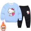 Traje para Niñas Otoño 2022 Nuevo Elegante Moderno Deportivo Otoño e Invierno Popular en Internet Ropa para Niños Suéter para Niños Otoño