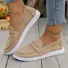 Mocasines de Suela Blanda Talla Grande Zapatos de Mujer Planos Casuales Zapatos Tipo Frijol Slip-on Mocasines de Suela Blanda Cómodos Zapatos de Una Sola Capa Combinan con Todo