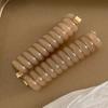Nuevo estilo japonés trenzado línea telefónica para el cabello banda para el cabello de alta elasticidad duradera artefacto para coleta alta no daña el cabello liga accesorios para el cabello