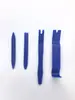 Conjunto de Ferramentas de Desmontagem e Montagem para Áudio de Carro com 4 Peças, Conjunto de Espátulas para Modificação e Instalação de Painel de Porta Interna, Espátula Anti-Risco