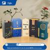 Caixa de Embalagem para Vinho Caixa Personalizada em Forma de Livro Caixa Barril Caixa Vazia Hot Stamping UV Multiarte Personalização Profissional
