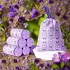 Sacos de Lixo com Aroma de Lavanda para Uso Doméstico, Espessados, com Alças, Extra Espessos, Sacos de Limpeza Específicos para Cozinha, Tamanho Grande, Tipo Resistente a Rasgos