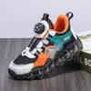 Sapatos Infantis Primavera Outono 2026 Novos Malha Respirável Tênis Esportivos Infantis Crianças Médias e Grandes Tênis de Corrida Sapatos de Comércio Exterior