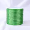 Cuerdas Elásticas Planas de 500m, Multicolor, Resistentes al Desgaste, Alta Elasticidad, para Manualidades con Cuentas, Enhebrar Pulseras de Cristal, Materiales de Tejido DIY