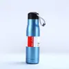 Taza de Caballero de Acero Inoxidable 304 de Alta Calidad y Gran Capacidad con Correa de Transporte Portátil, Botella de Agua Simple para Deportes de Montañismo al Aire Libre al por Mayor