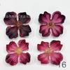 Simulación 4 cm pieza de hortensia no tejida pasador antiguo DIY abanico tocado accesorios para ropa al por mayor