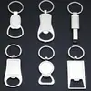 Pingente chaveiro de metal moda negócios cartão único chaveiro de carro anti-perda chaveiro presente prático chaveiro com gravação de LOGOTIPO