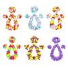 Falda hawaiana corona de baile accesorios luminosos para actuación festival actuación fiesta anual corona de reconocimiento de premios